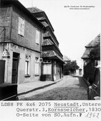 4041 - Untere Querstra&szlig;e 3 , Speicher 1962