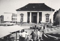 5776 - Marktplatz Rathaus Wochenmarkt 1962