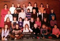 1643 - Klasse 4 Grundschule 1981-- Sylvia Lux