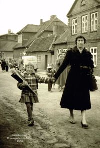 2250 - Einschulung Rosengarten-Schule 1958