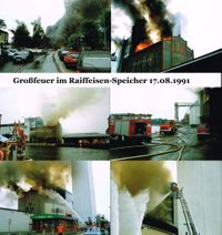 3712 - A3- Speicherbrand 1991 - Feuerwehr