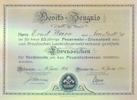 1730 - Feuerwehr - Ehrenzeichen 1926