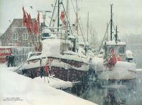 5469 - Winter am Hafen, Adlergrund