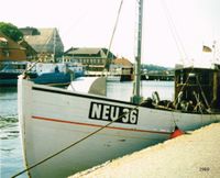 0093 - Fischer Kutter Hafen 1989 