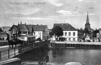 3772 - A3-0212 - Hafen Br&uuml;cke Zirkuswagen 1914