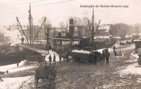0963 - Eisdampfer der Holstenbrauerei 1925 Hafen