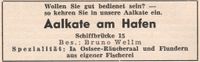 w0661 - Aalkate, Lokal, Schiffbr&uuml;cke 15, 1961