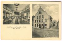 304 s-w Br&uuml;ckstra&szlig;e Hotel Germania Mehrbildkarte
