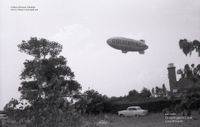 2735 - Pelzerhaken Camping Leuchtturm Zeppelin 1961