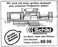 w0200 - Schild Elektro Am Markt