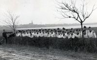 3230 - U-Bootschule ca.1940 - Marsch nach Altenkrempe (3)