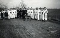 3231 - U-Bootschule ca.1940 - Marsch nach Altenkrempe (4)
