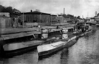 8258 - U-Schulboote an der Pier in Neustadt 1943