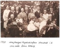 0486 - 1928 - 100jahr Feier Vogelschie&szlig;en