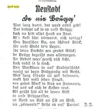 Div005 - Br&uuml;cken Gedicht 1939