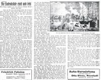 H327 - Zeitungsartikel Br&uuml;cke 1939
