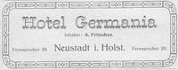 w0260 - Fritsches, Hotel Germania, Br&uuml;ckstra&szlig;e, 1925
