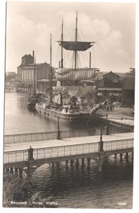 1186 - Hafen Br&uuml;cke Segler 